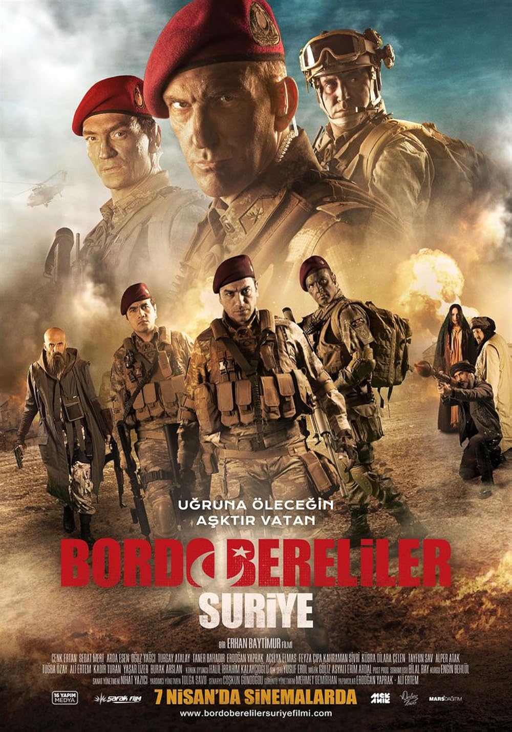 Bordo Bereliler Suriye Full HD 1080p Tek Parça izle