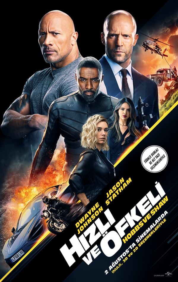 Hızlı ve Öfkeli Hobbs ve Shaw Full HD 1080p izle...