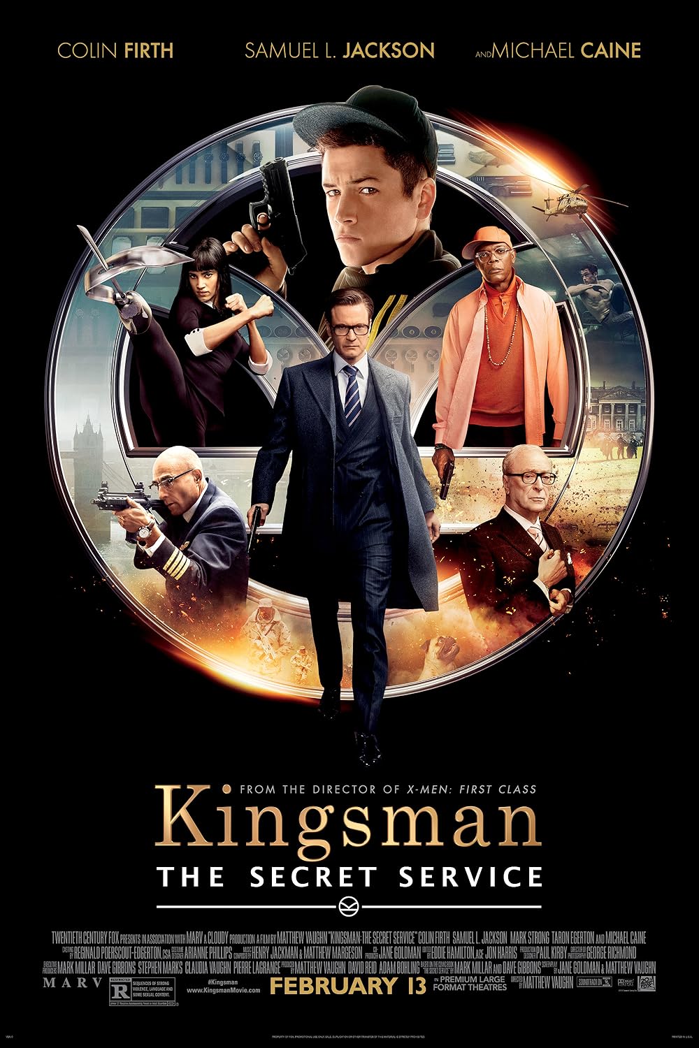 Kingsman Gizli Servis 2014 Filmi Full izle