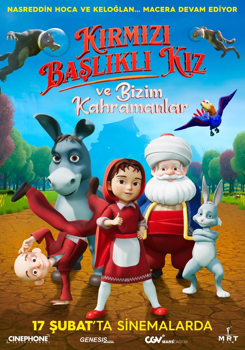 Kırmızı Başlıklı Kız ve Bizim Kahramanlar Full HD 1080p izle