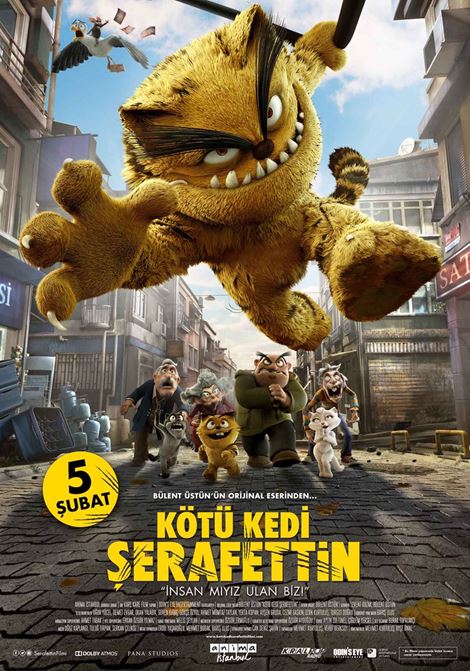 Kötü Kedi Şerafettin Full HD Tek Parça 1080p izle