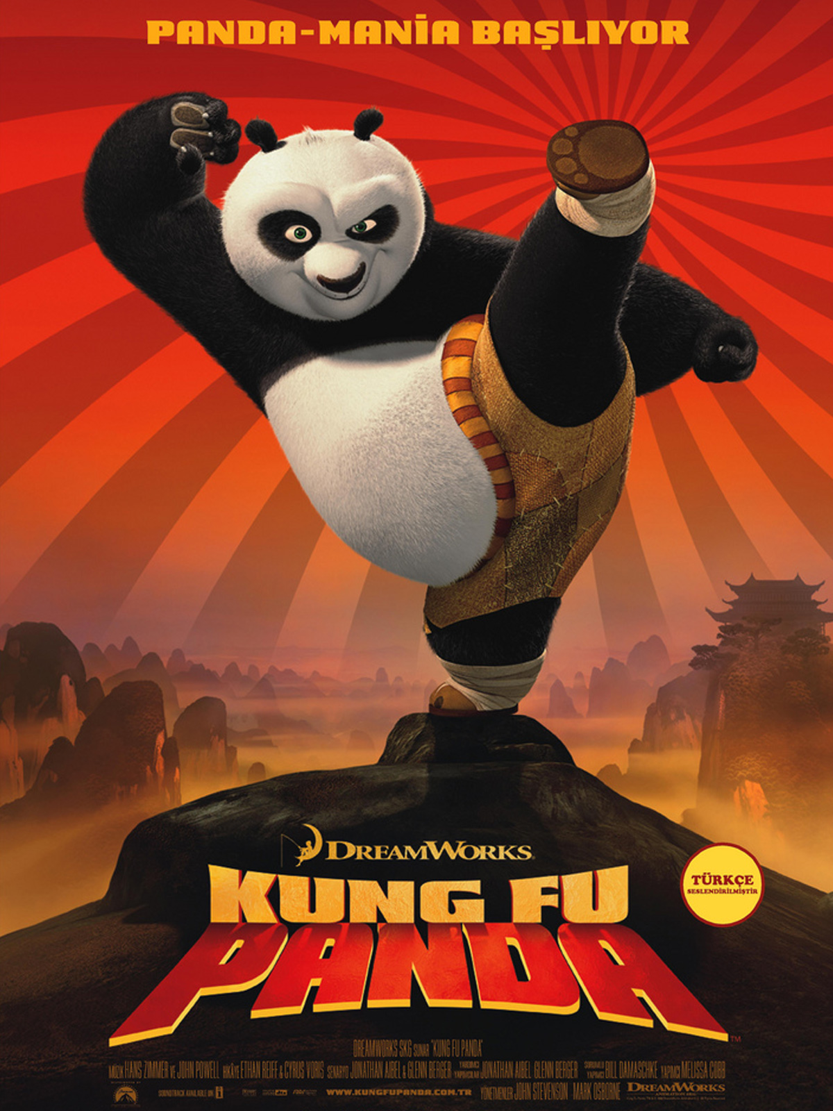 Kung Fu Panda Full HD Tek Parça 1080p izle