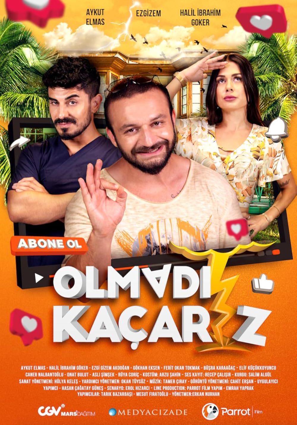 Olmadı Kaçarız Full HD Tek Parça izle