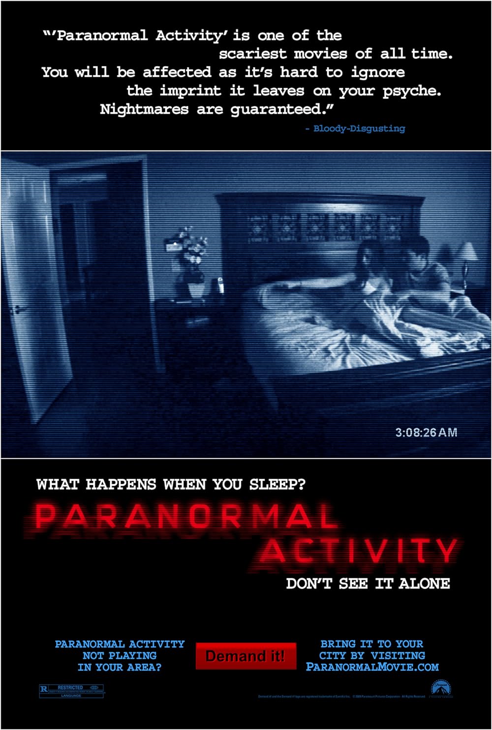 Paranormal Activity 2007 Filmi HD Full izle