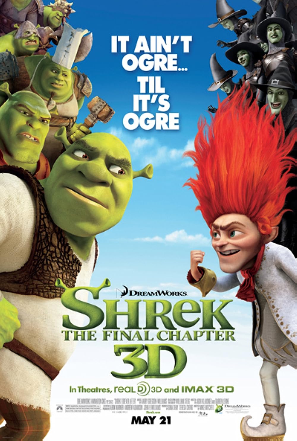 Shrek 4 Filmi 2010 Full 1080p HD izle