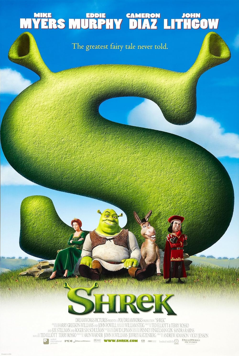 Shrek 2001 Filmi Full HD izle