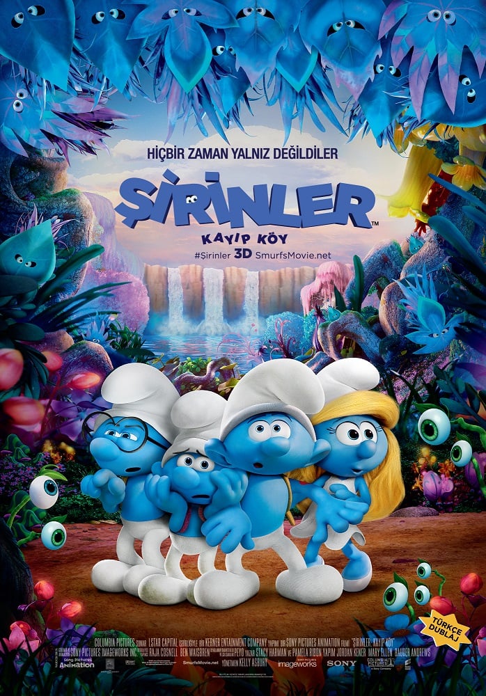 Şirinler 3 Kayıp Köy 2017 Filmi 1080p izle