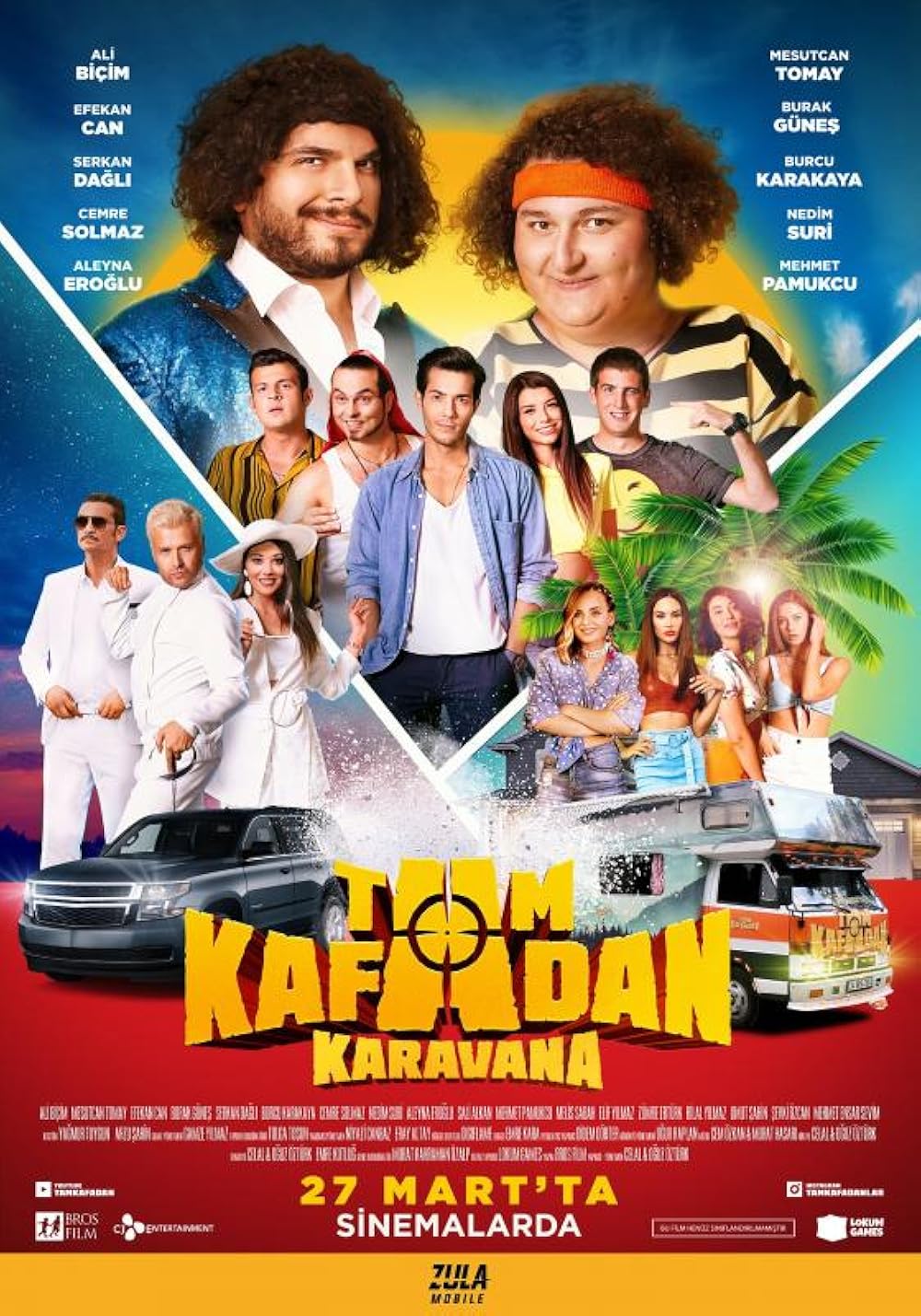 Tam Kafadan Karavana Full HD Tek Parça 1080p izle