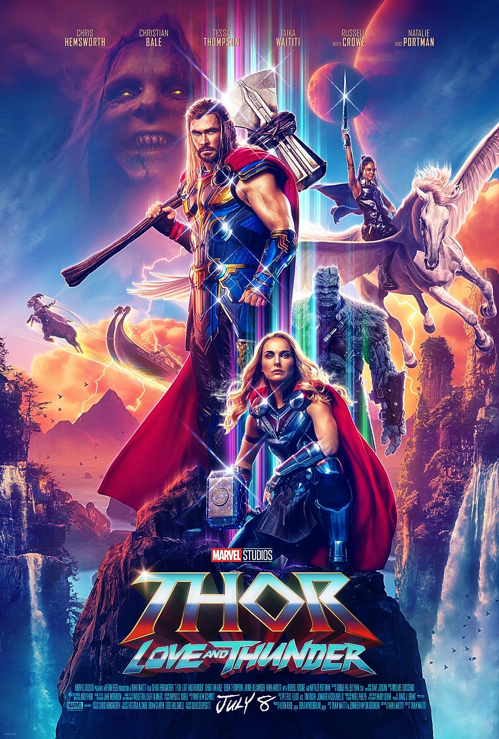 Thor 4 Aşk ve Gök Gürültüsü 2022 Filmi Full HD izle