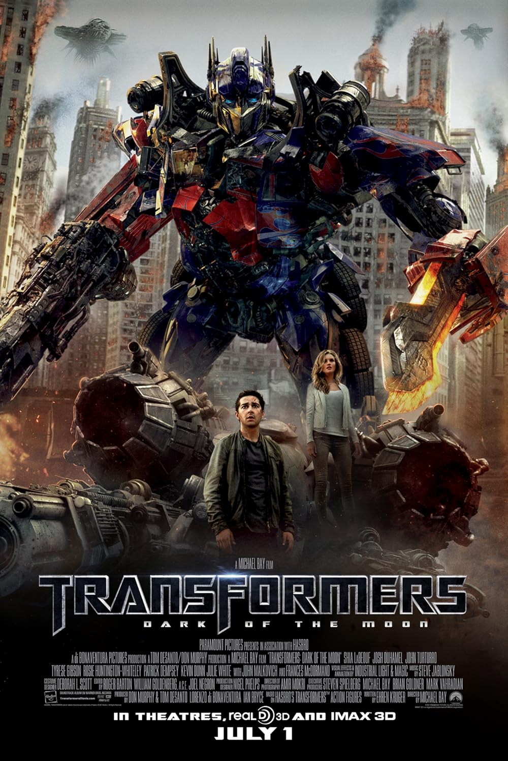 Transformers 3 Ayın Karanlık Yüzü 2011 Filmi Full izle