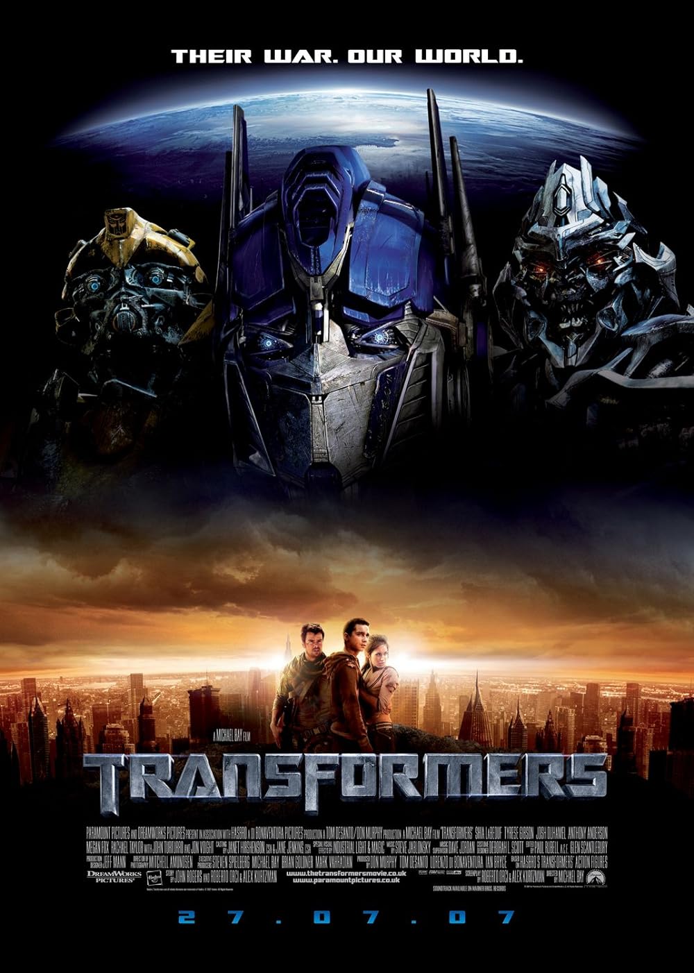 Transformers Filmi HD 2007 Full izle