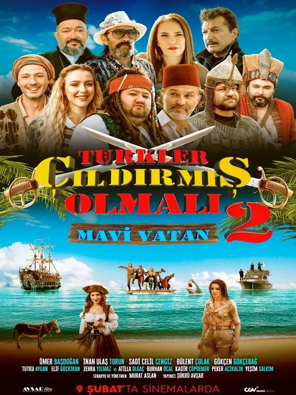 Türkler Çıldırmış Olmalı 2 Mavi Vatan 2024 Filmi 1080p Full HD izle